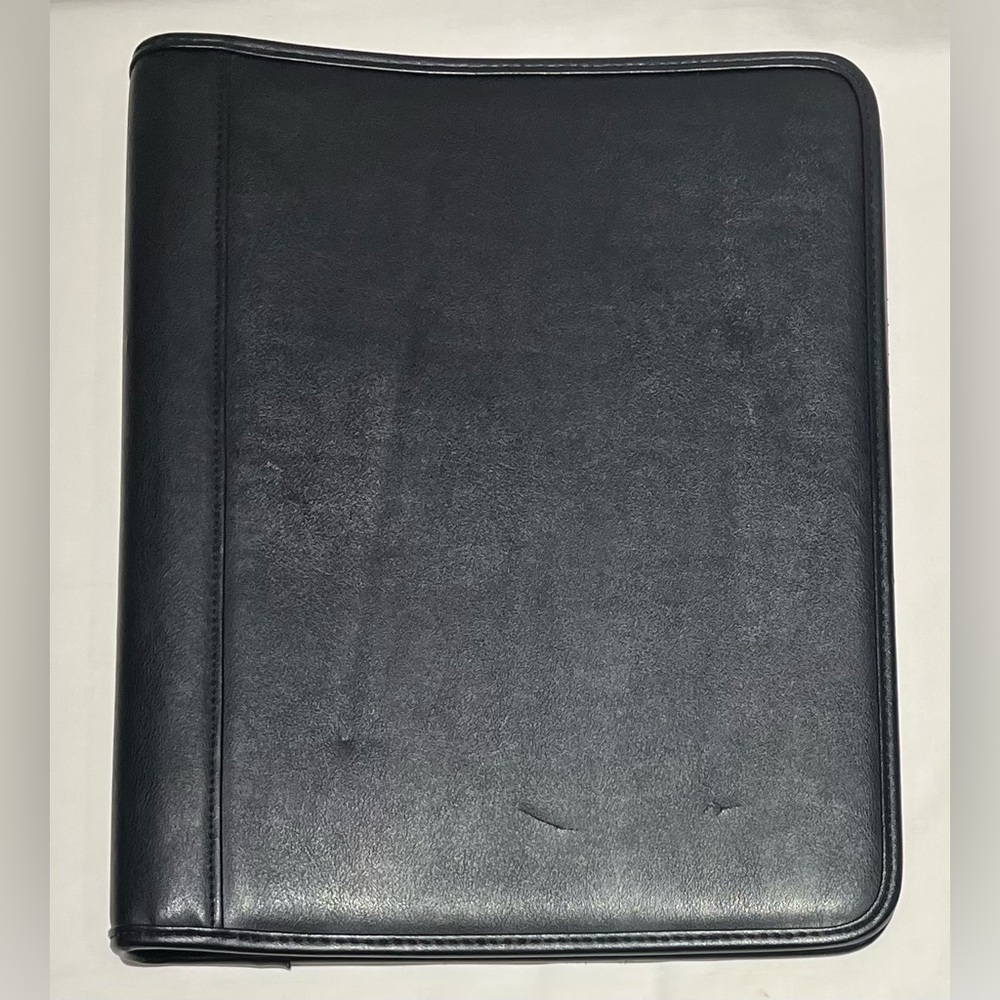 Foray Leather Portfolio Organizer Planner